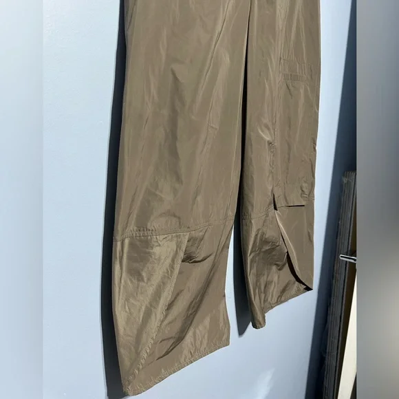 Sun Kim designer Monet Streetwear shiny cargo pants size large - Picture 2 of 10